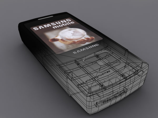 3d samsung e900 phone - Samsung E900 Mobile Phone by CJL3D